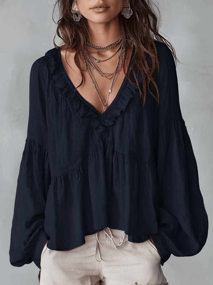 Ruffle Blouse