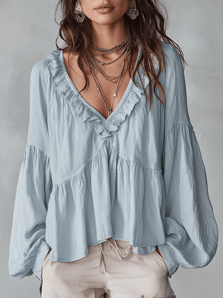 Ruffle Blouse