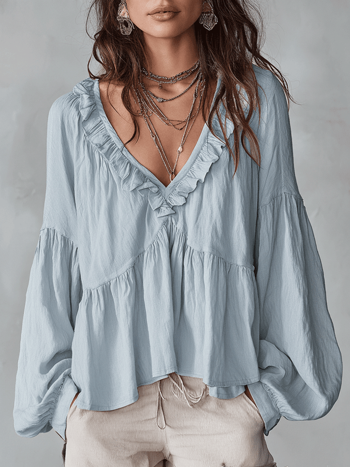 Ruffle Blouse