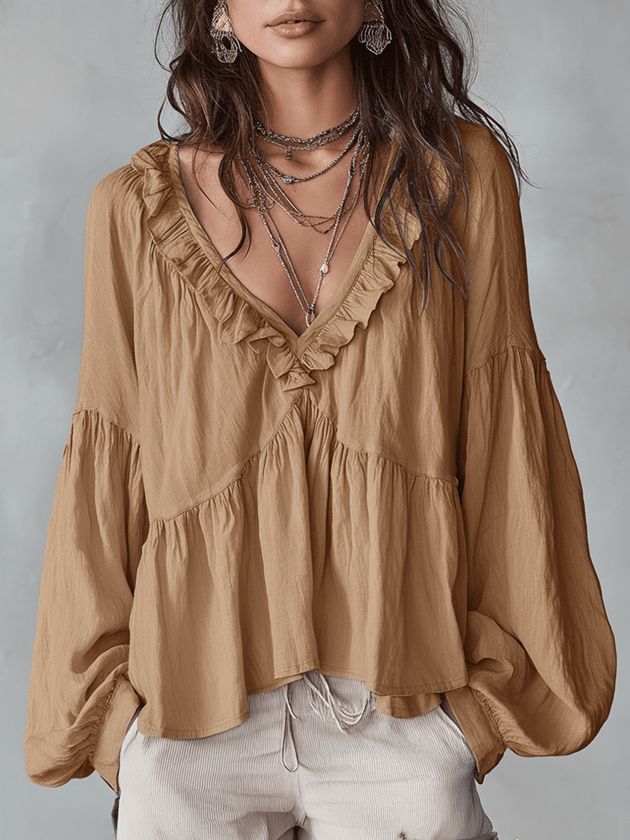 Ruffle Blouse