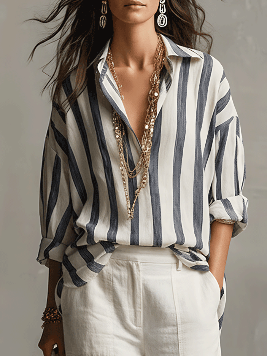 Striped Linen Shirt