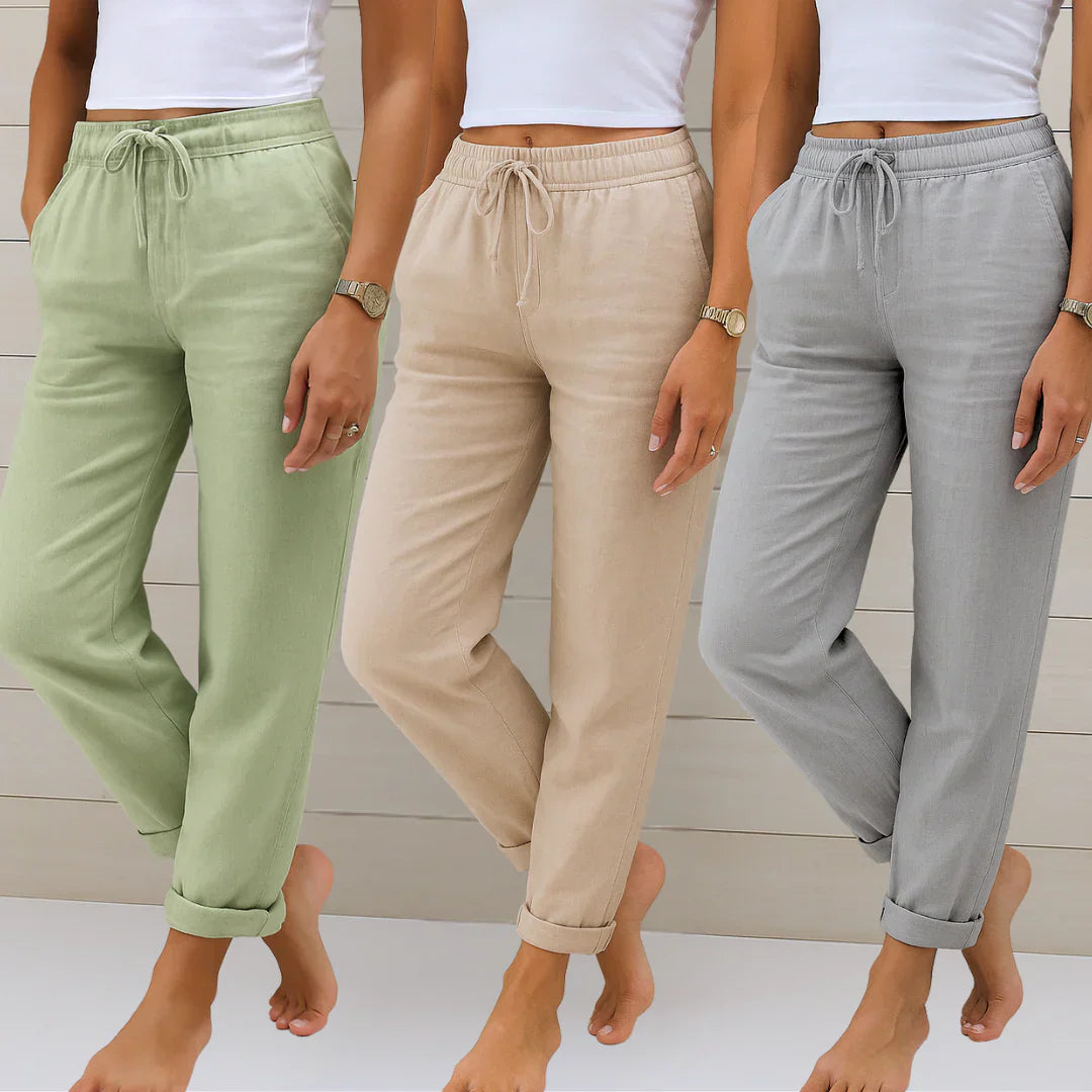 Adrianna Linen Trousers