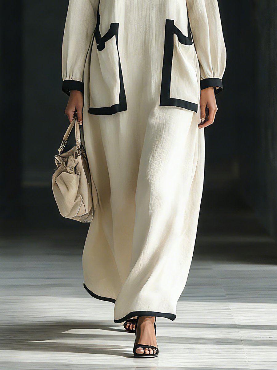 Beige Maxi Dress