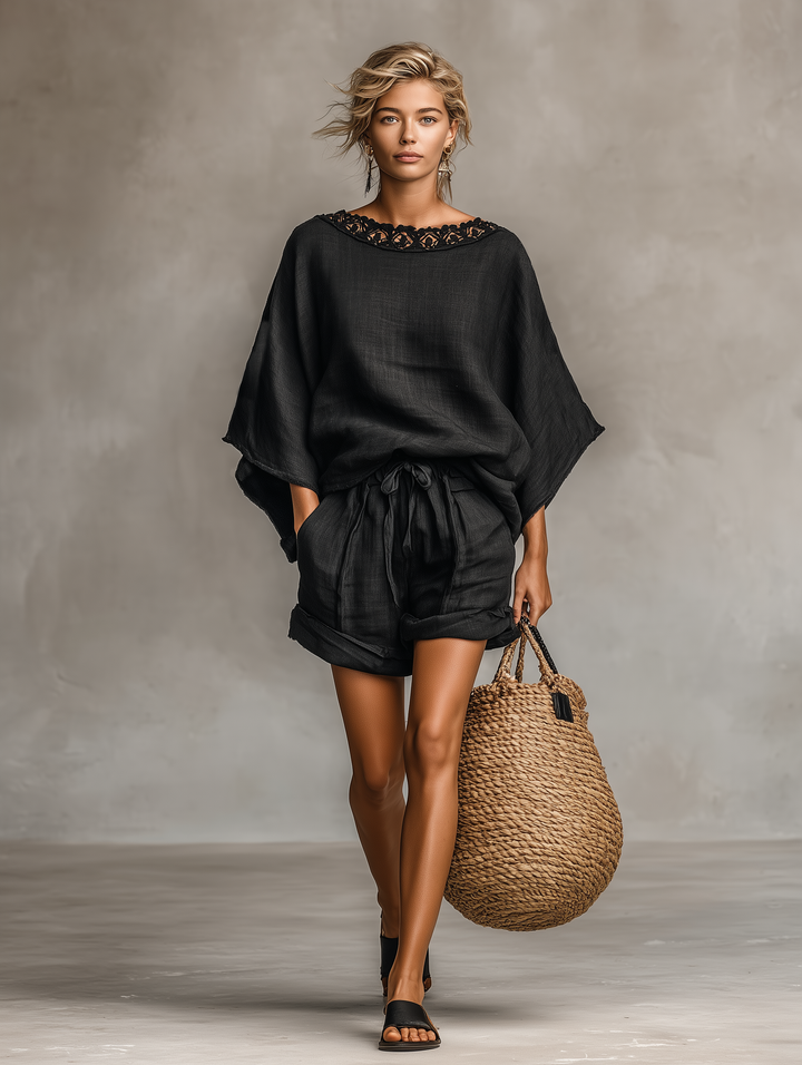 Linen Lace Set