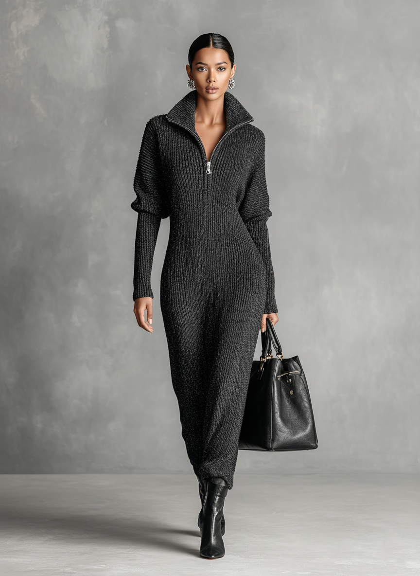 Zara Knitted Maxi Dress