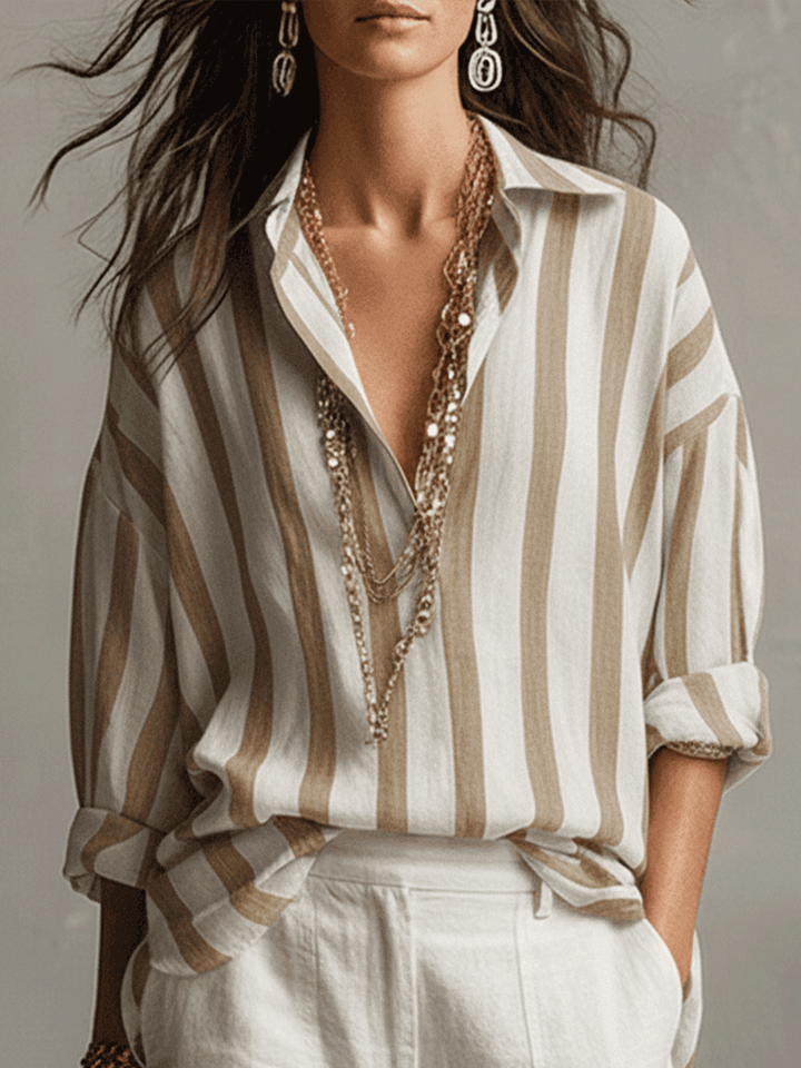 Striped Long Sleeve Shirt