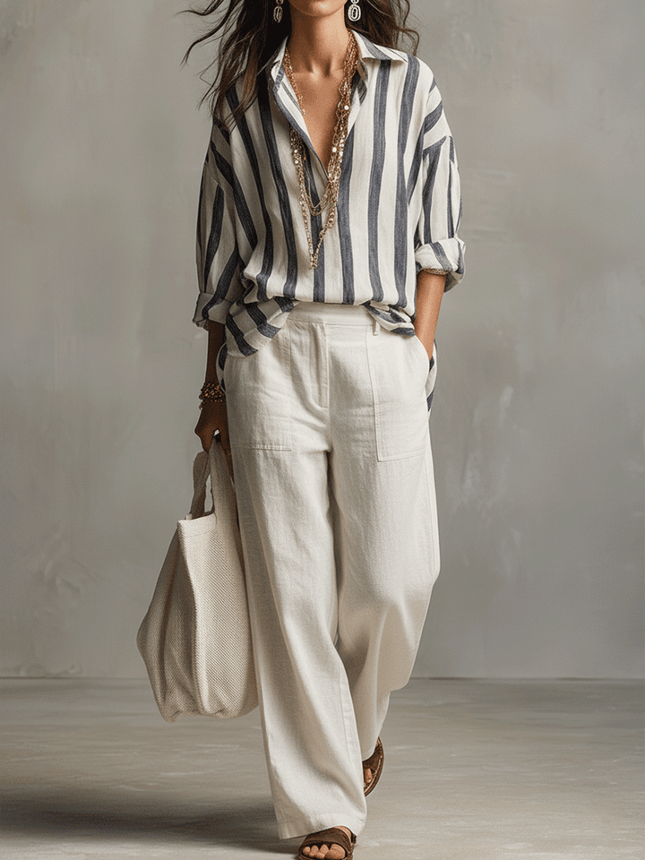 Striped Linen Shirt