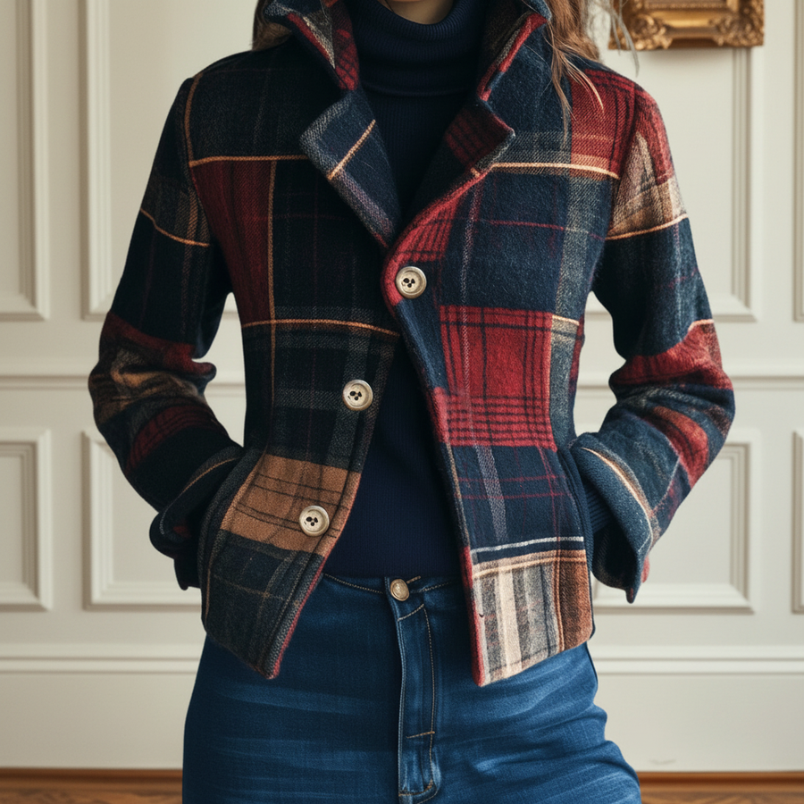 Ruby Plaid Jacket