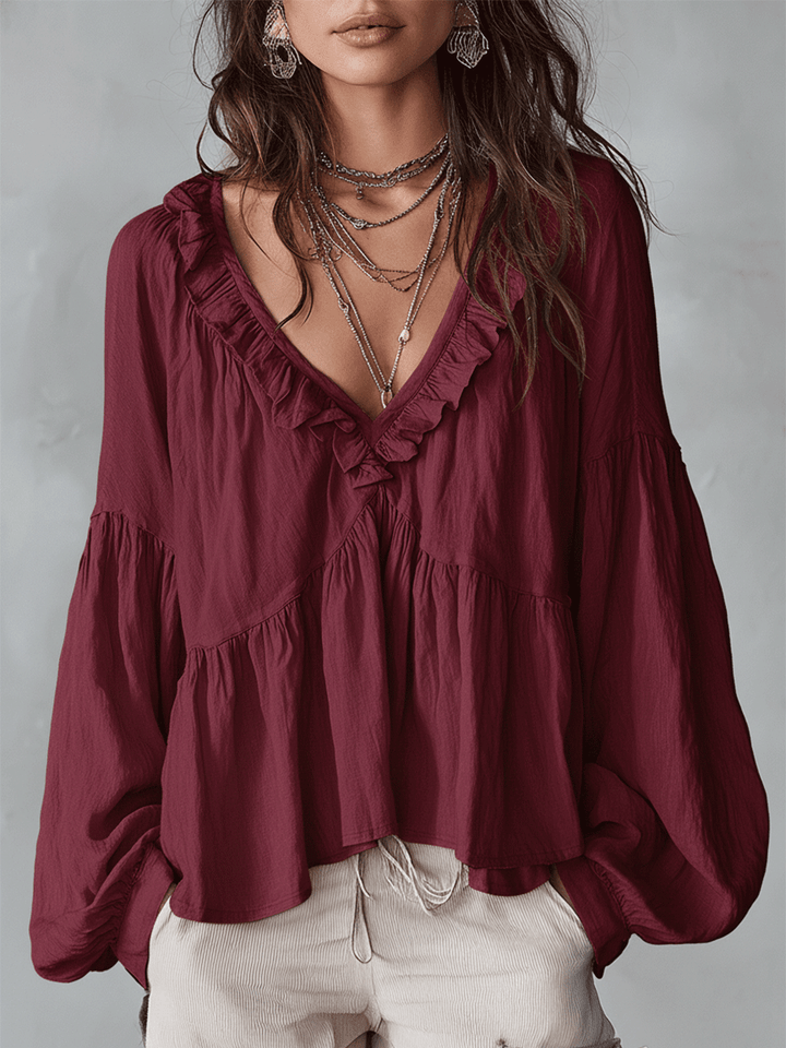 Ruffle Blouse
