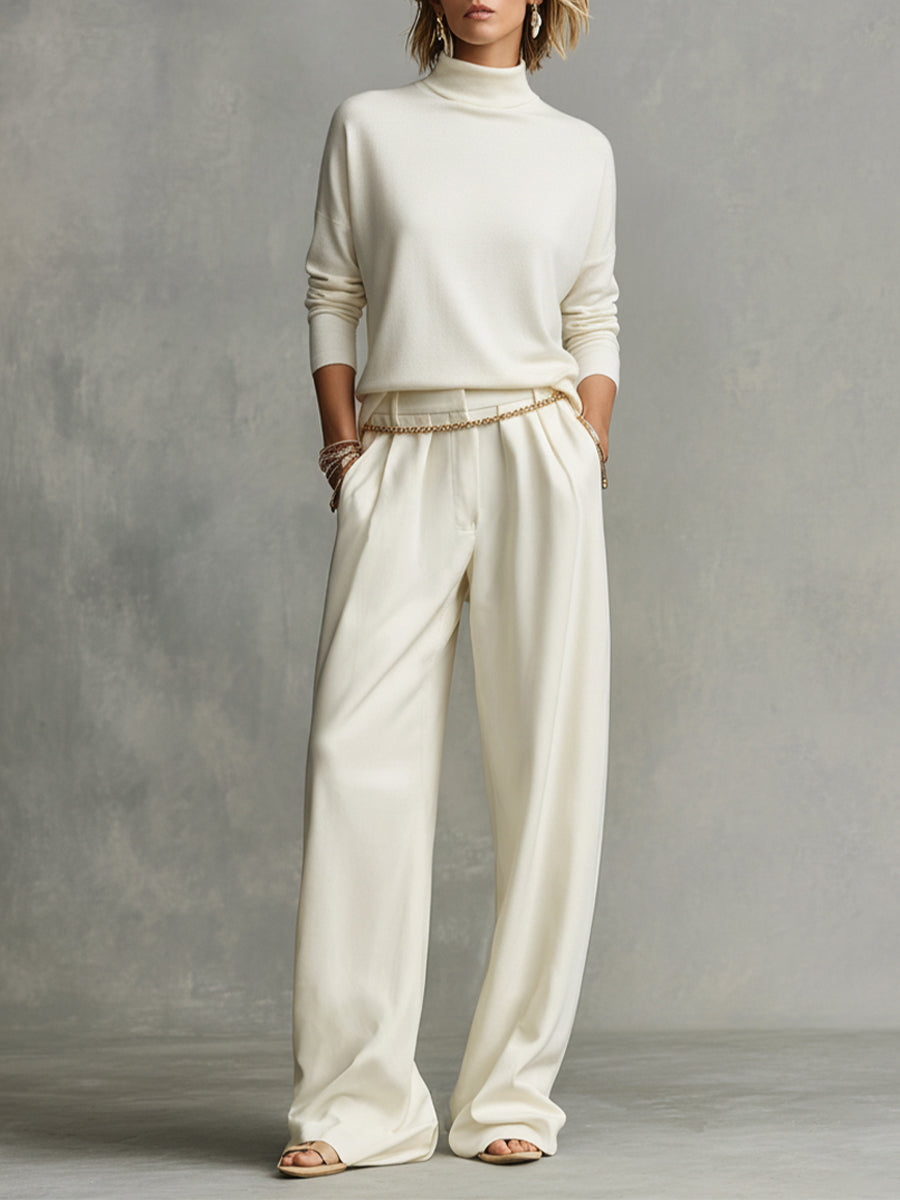 Chic Turtleneck Set