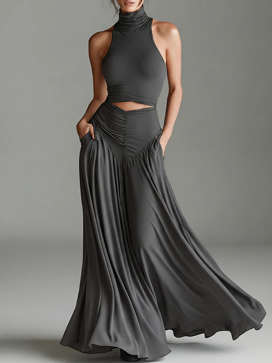 Charcoal Gray Dress