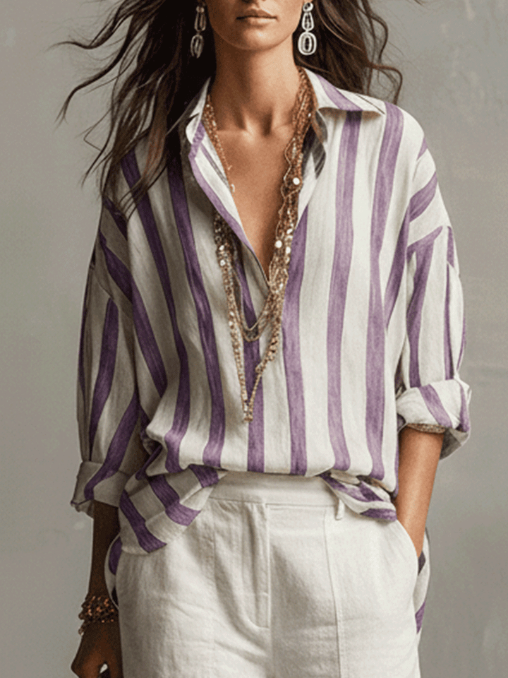 Striped Linen Shirt