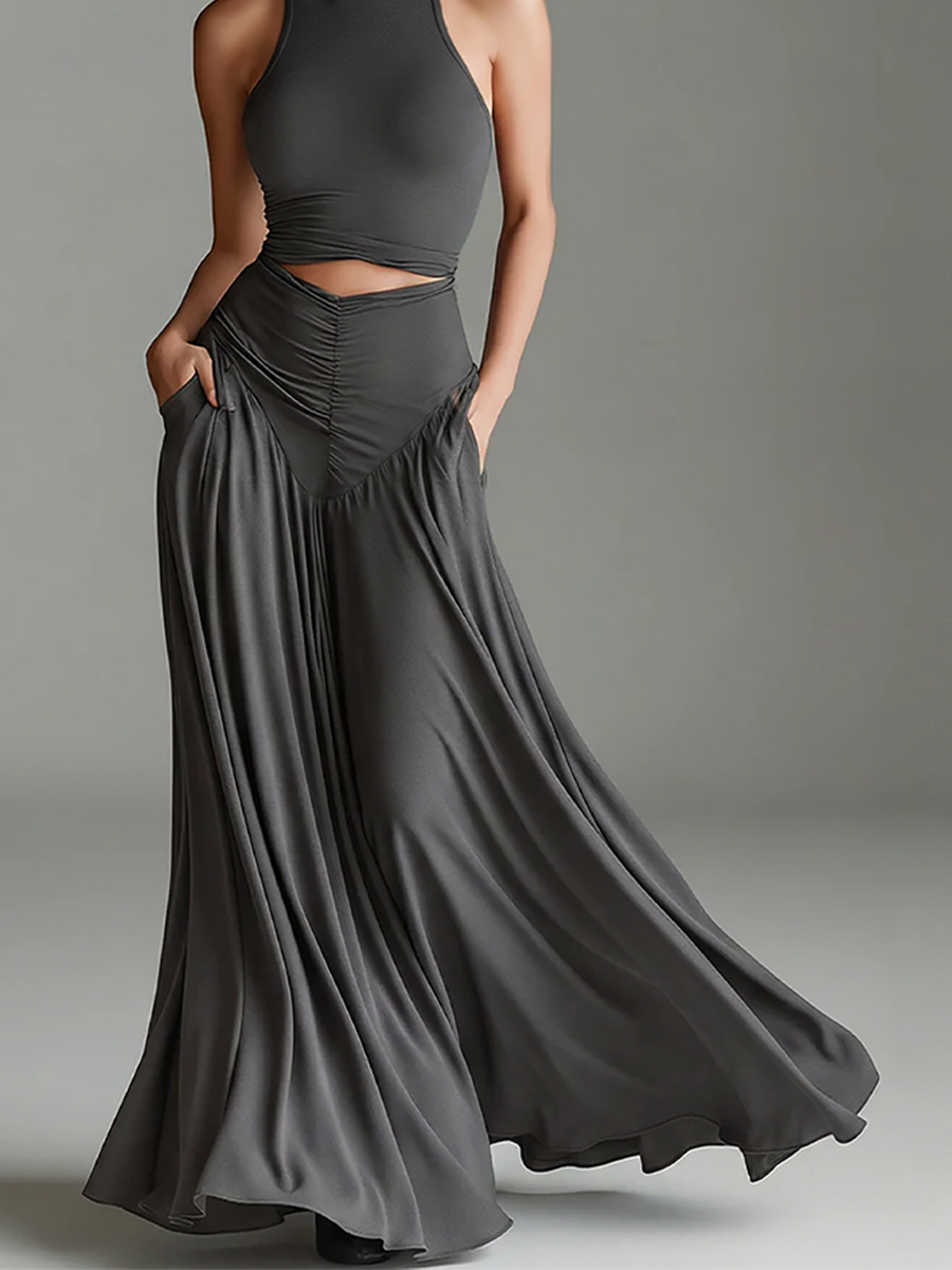Charcoal Gray Dress