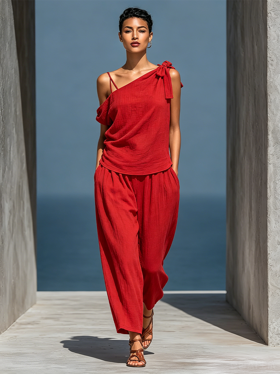 Linen Two-Piece Set