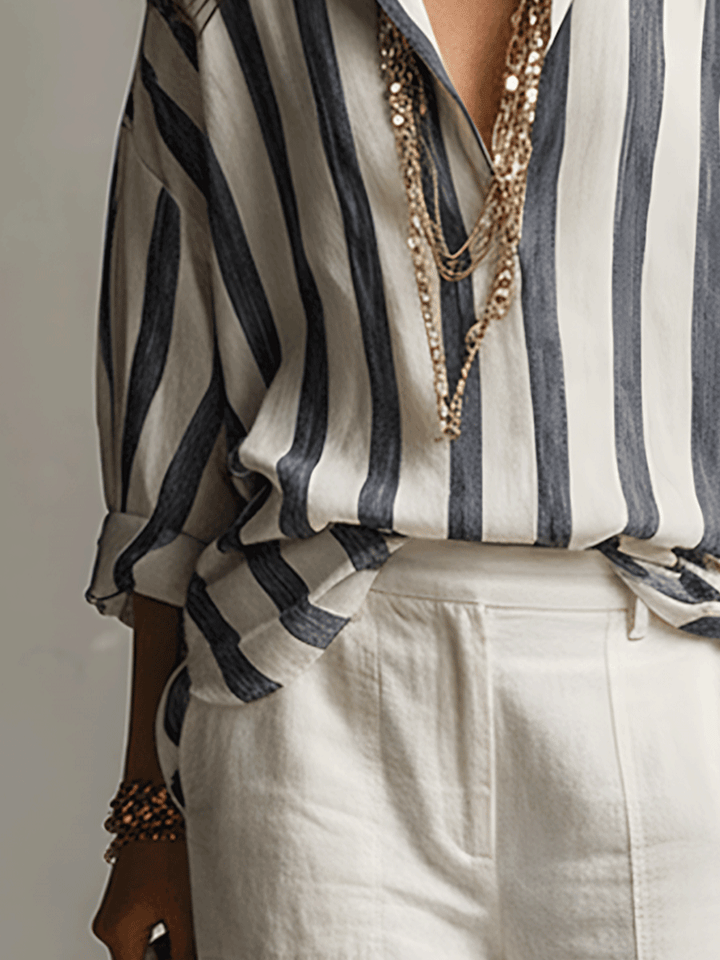 Striped Linen Shirt