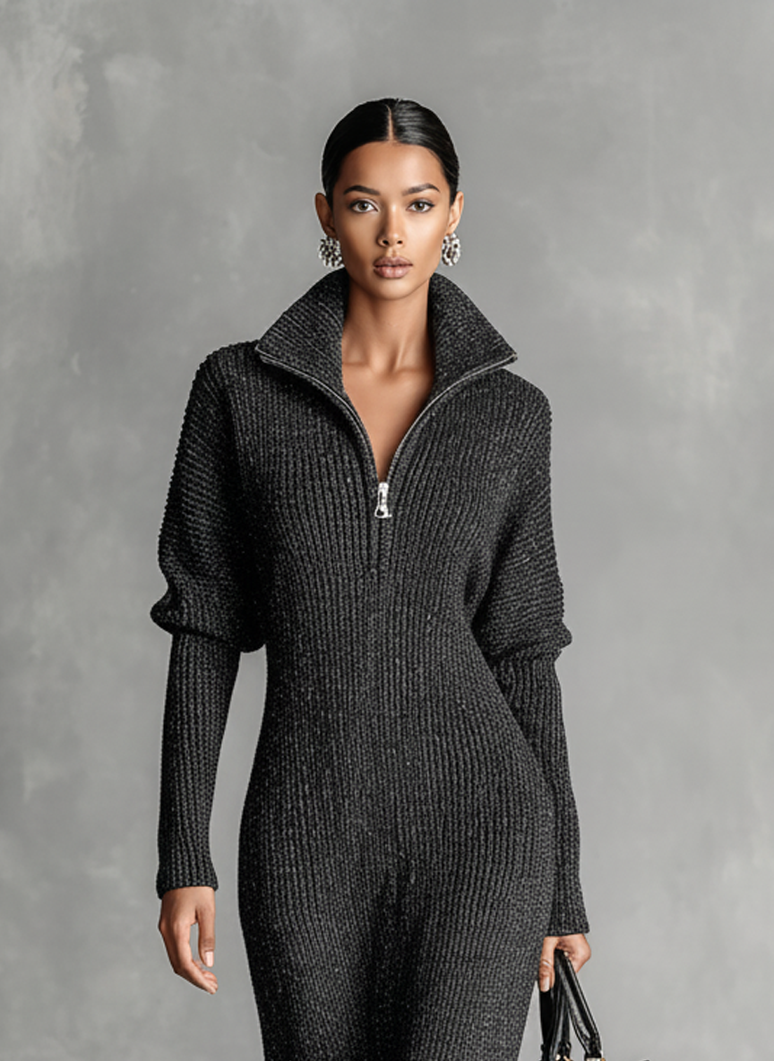 Zara Knitted Maxi Dress