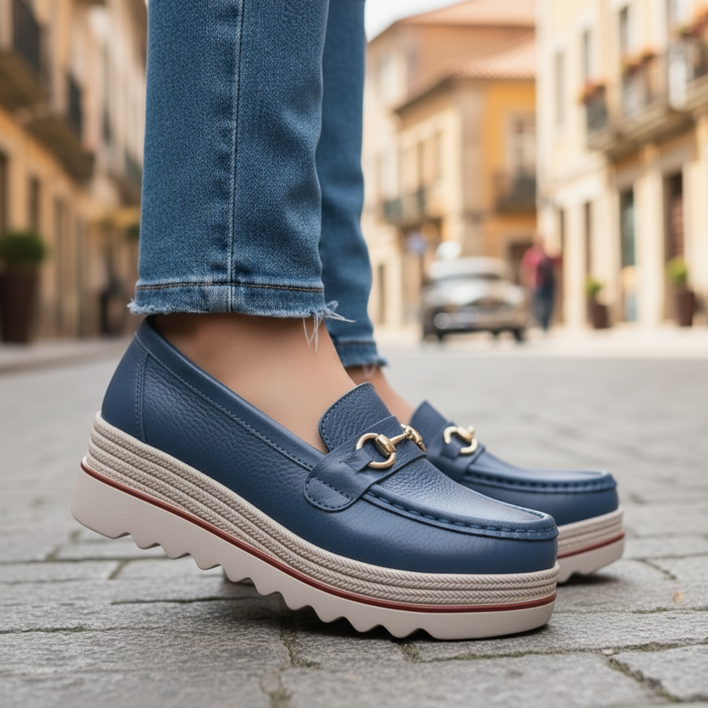 Buckle Platform Loafer