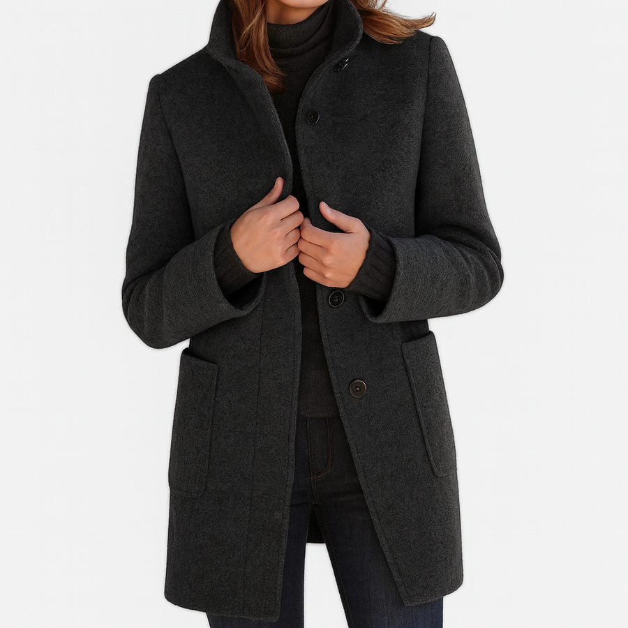 Adele High Collar Jacket