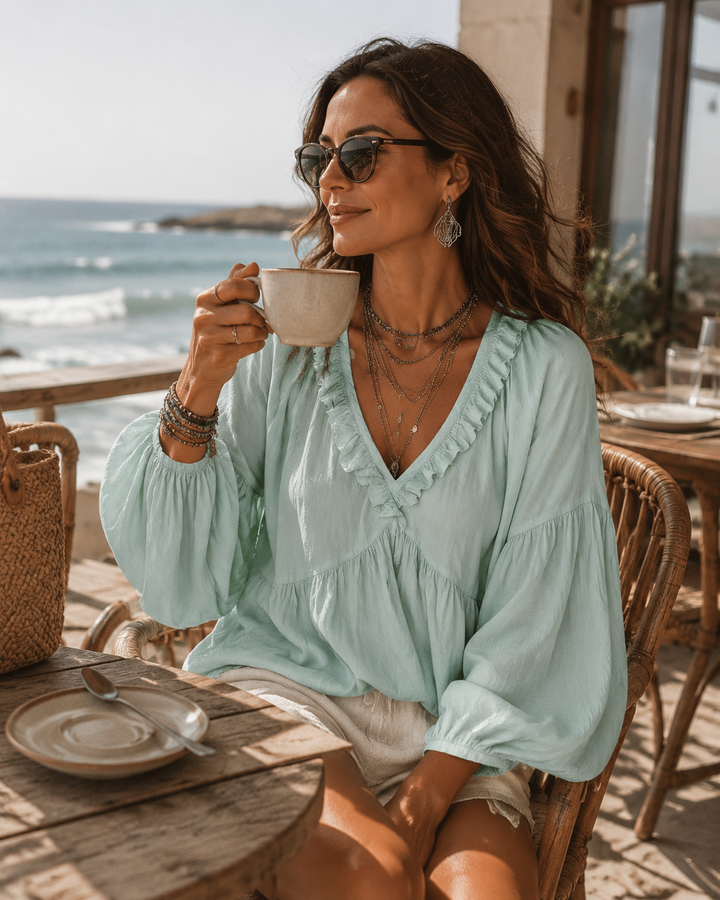 Ruffled Blouse