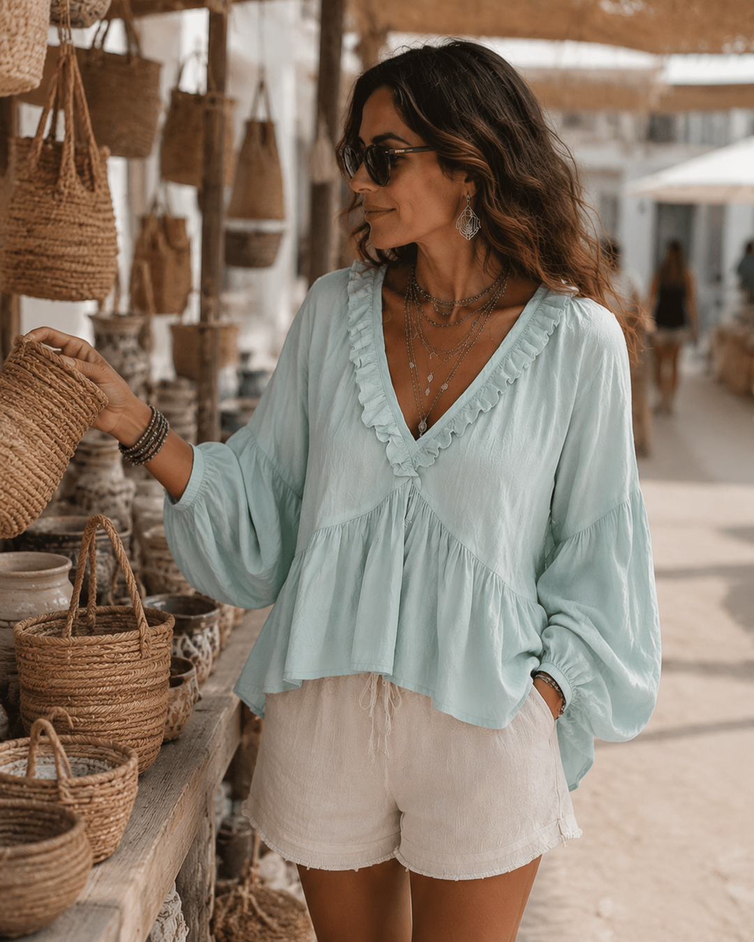 Ruffled Blouse