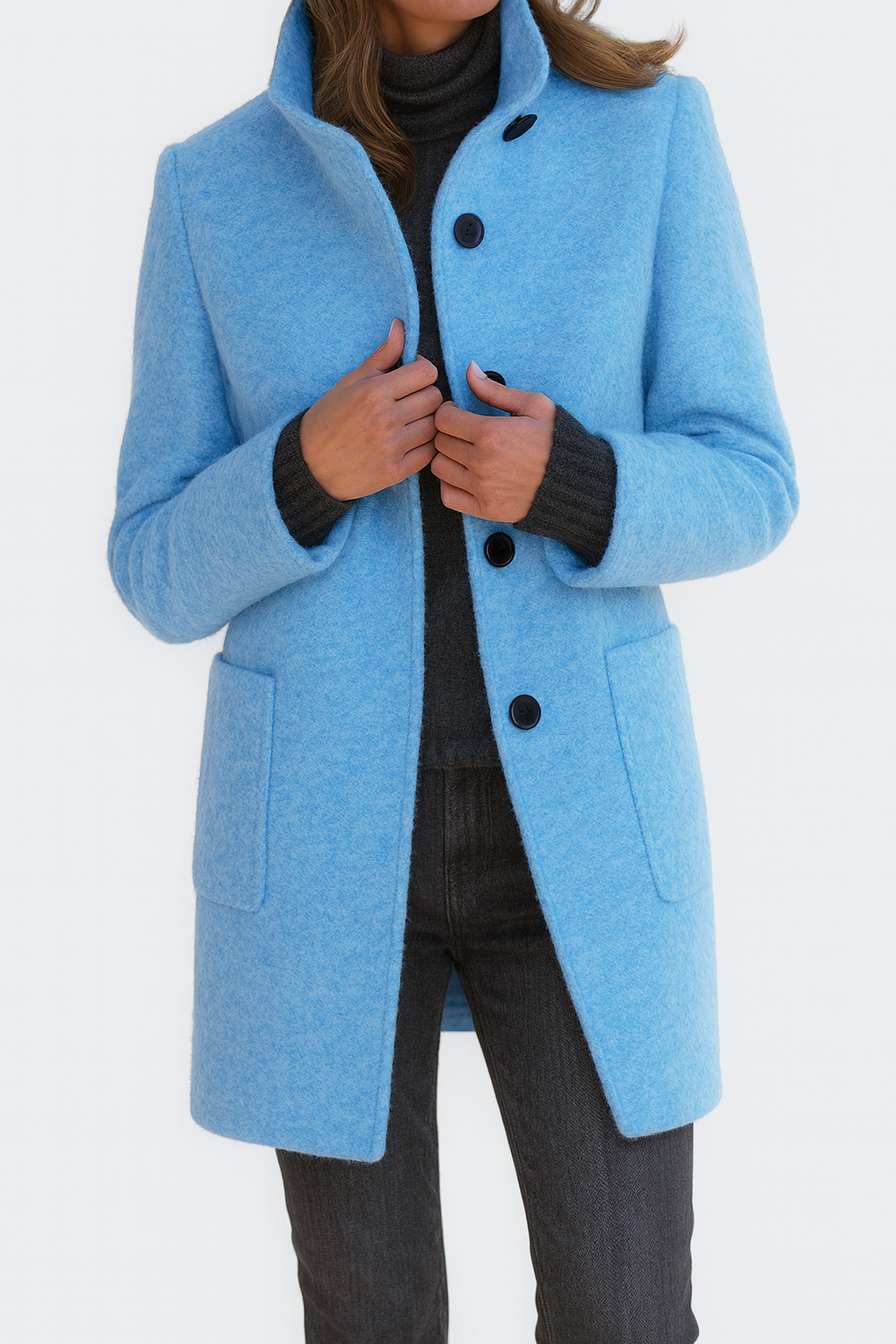 Adele High Collar Jacket