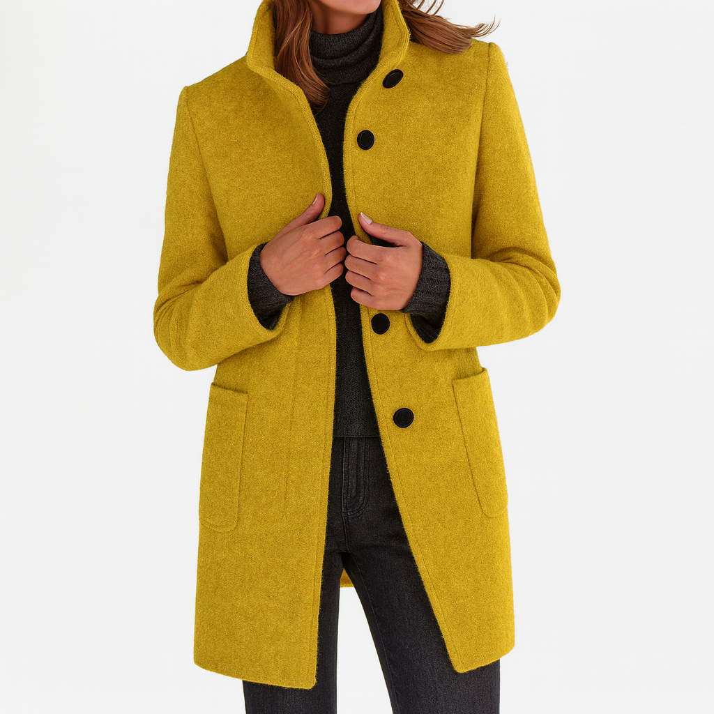 Adele High Collar Jacket