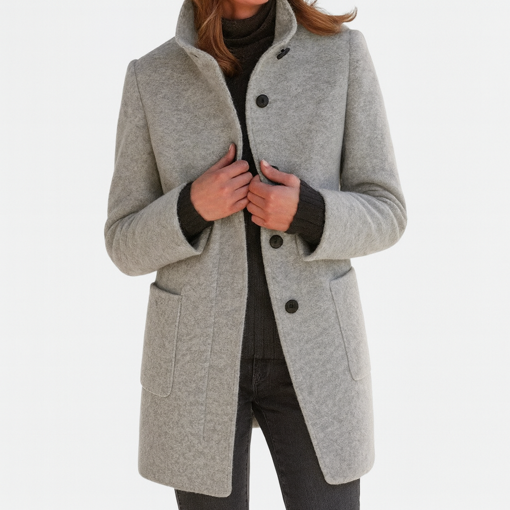 Adele High Collar Jacket