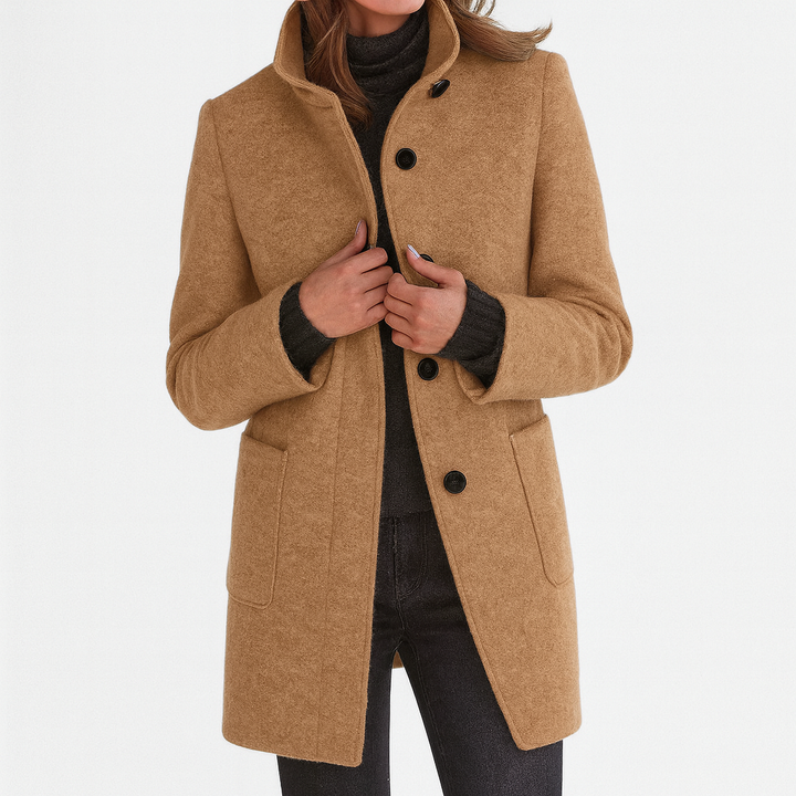 Adele High Collar Jacket