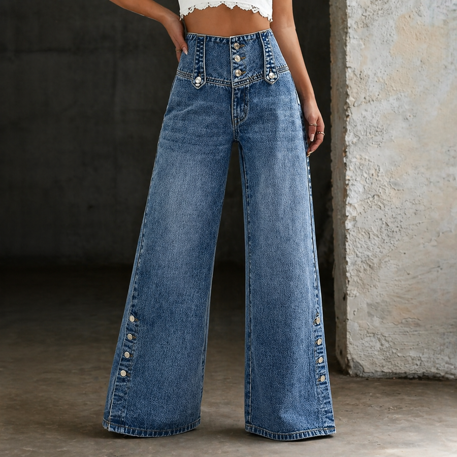 Jolene Slit Jeans