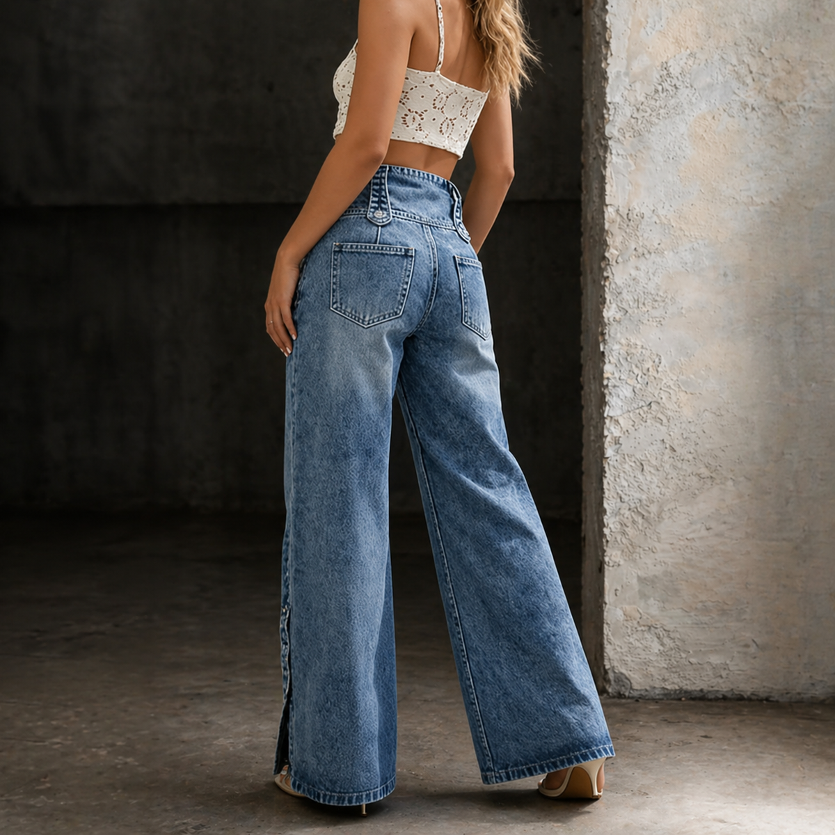 Jolene Slit Jeans