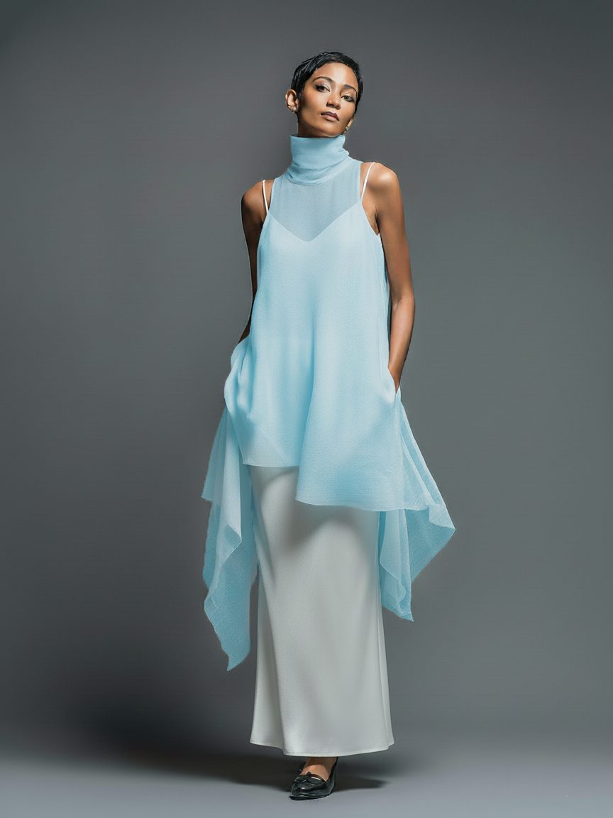 Acetate Slip Dress