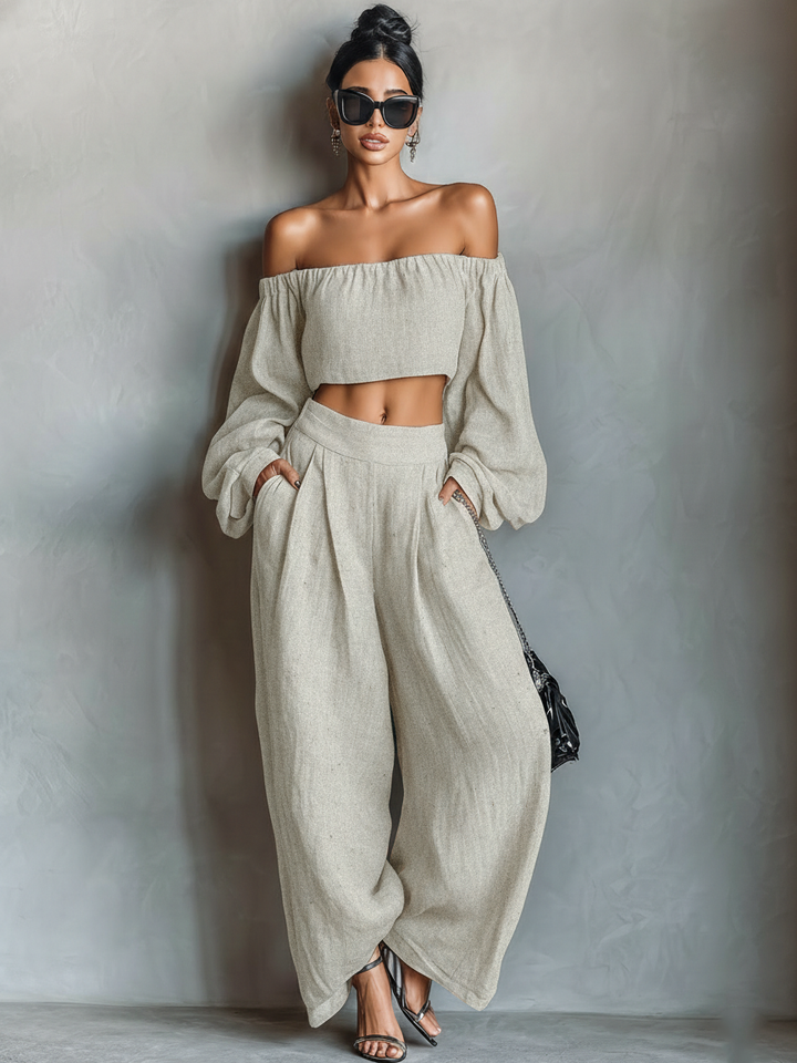 Linen Blend Set