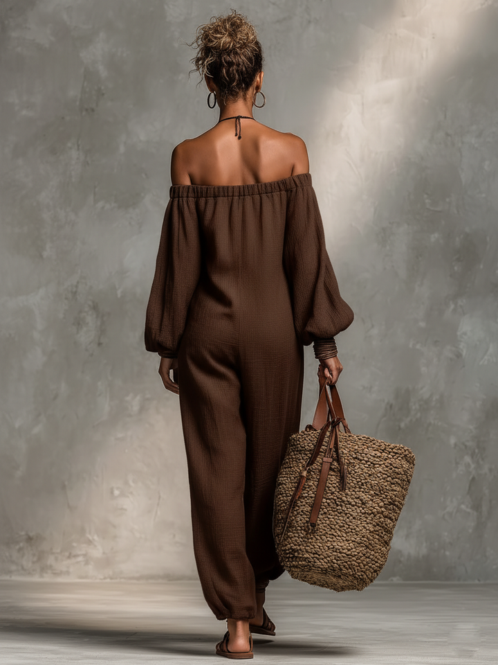 Linen Blend Jumpsuit