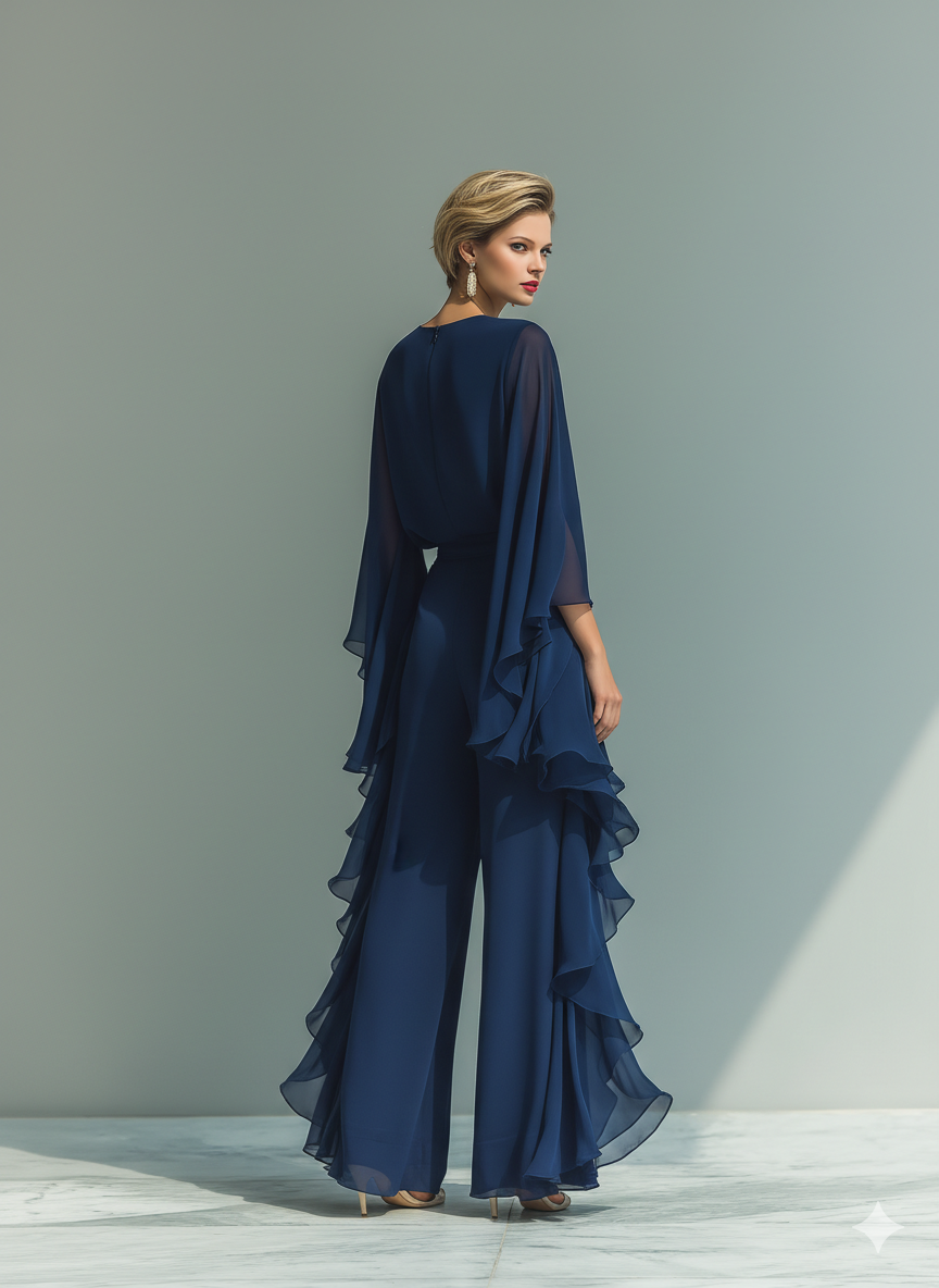 Chiffon Top Set