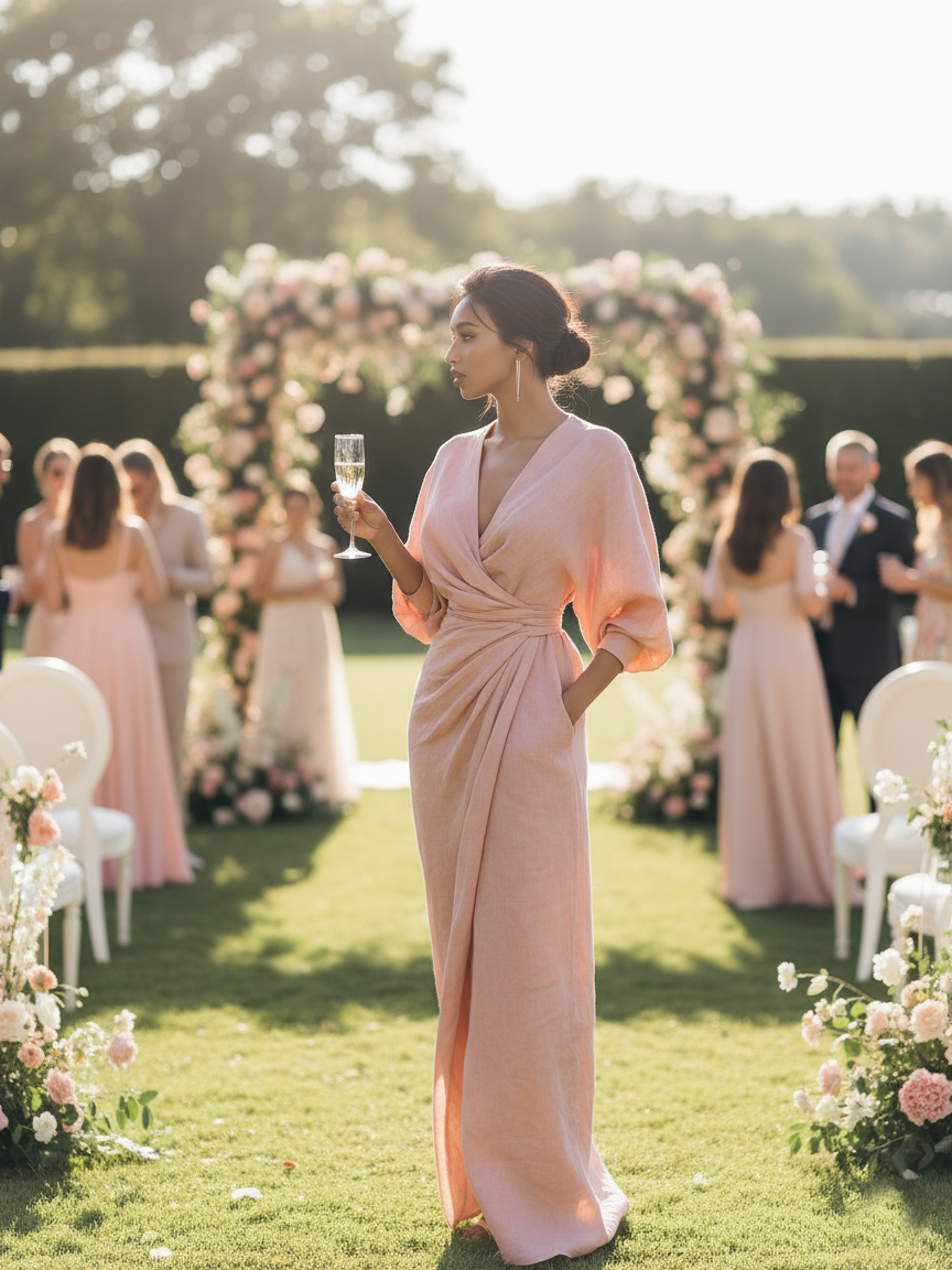 V-Neck Maxi Dress
