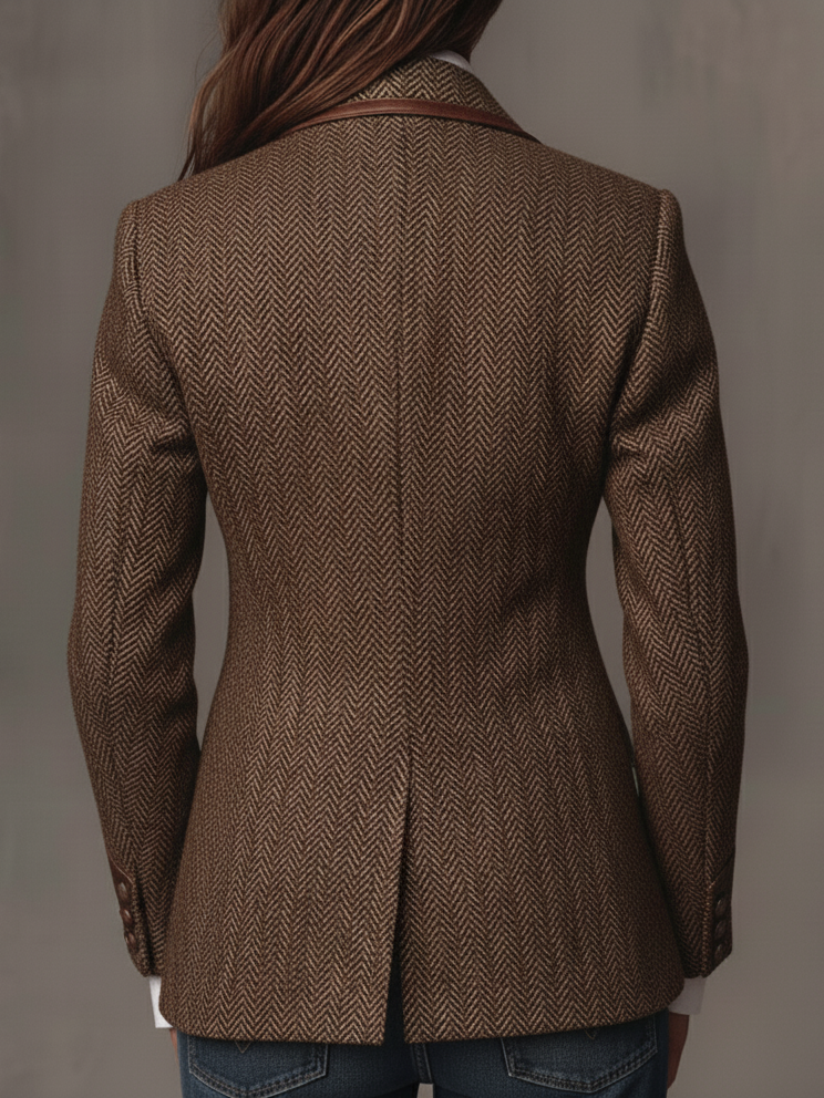 Herringbone Blazer