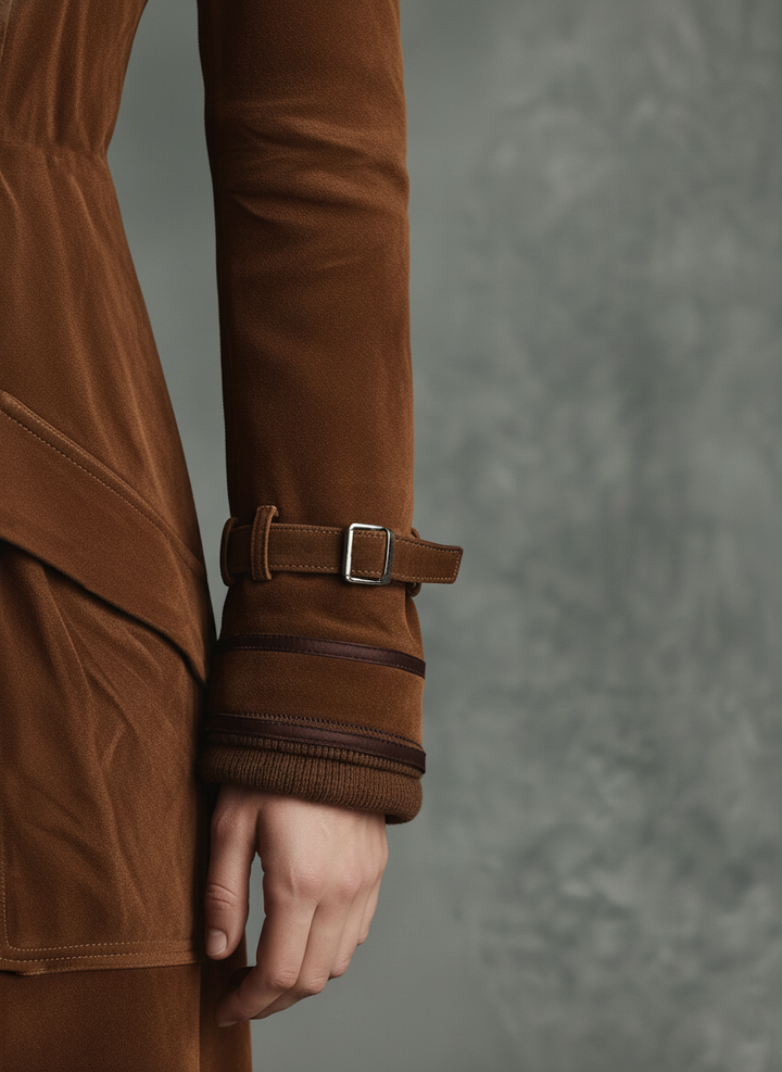 Lapel Long Coat