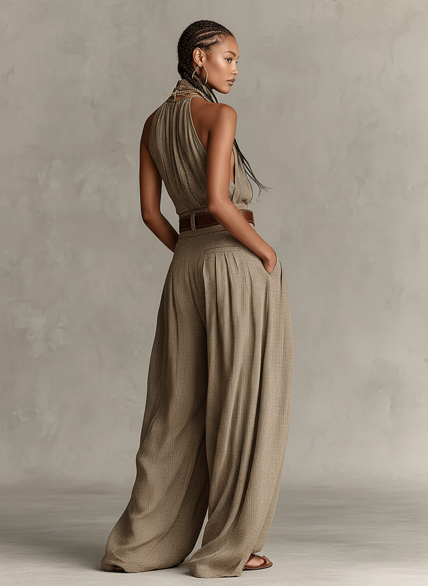 Taupe Jumpsuit
