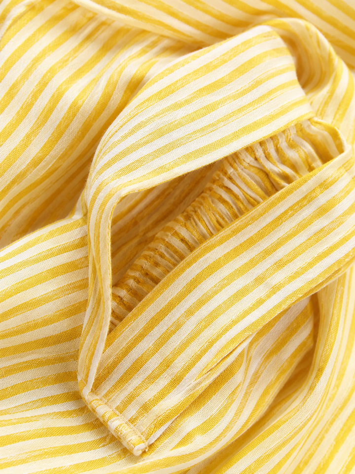 Lemon Stripe Co-Ord