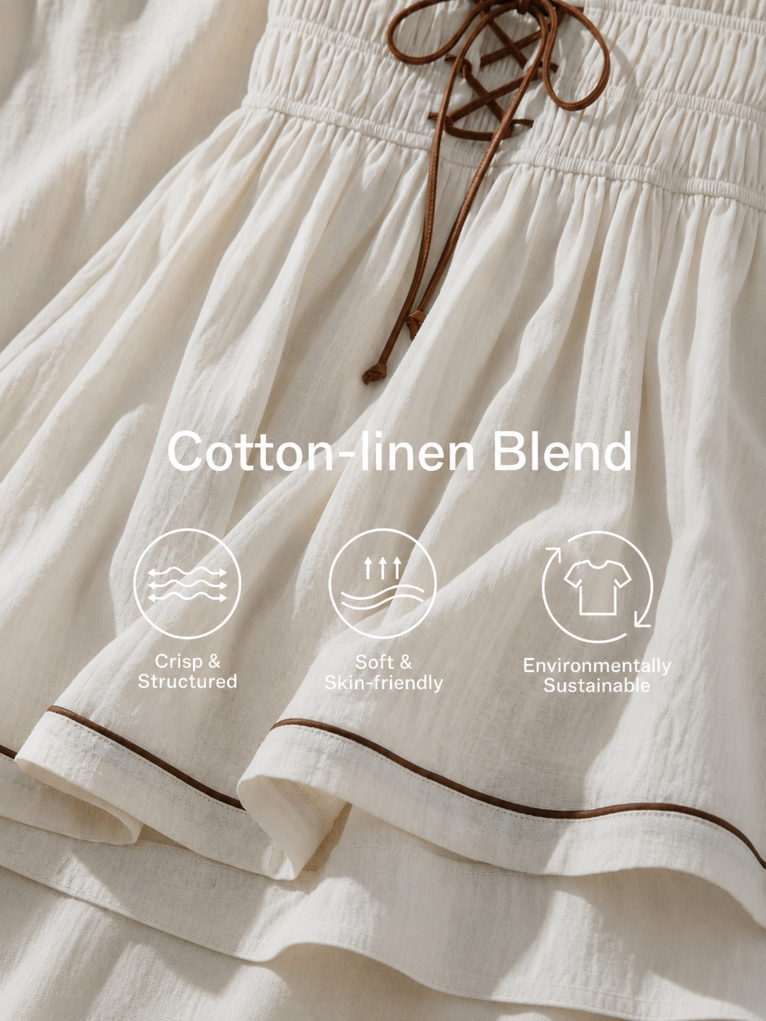 Linen Mini Dress