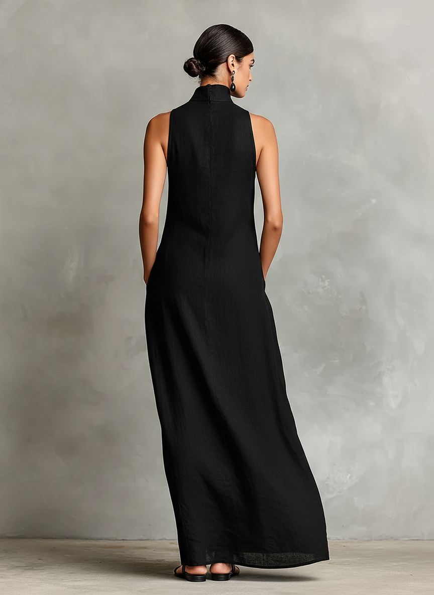 Linen Maxi Dress