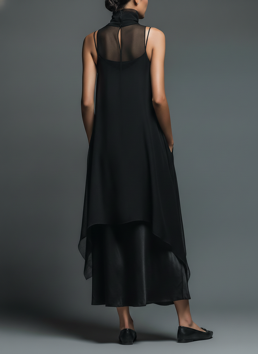 Acetate Slip Dress