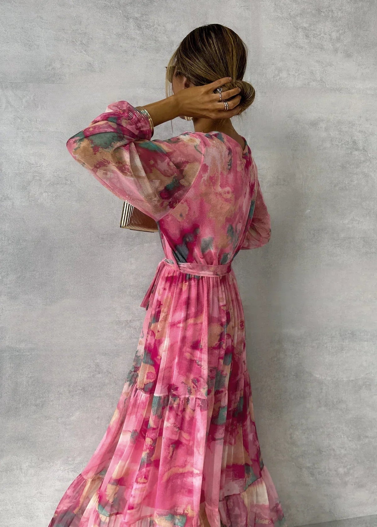 Flora Wrap Dress