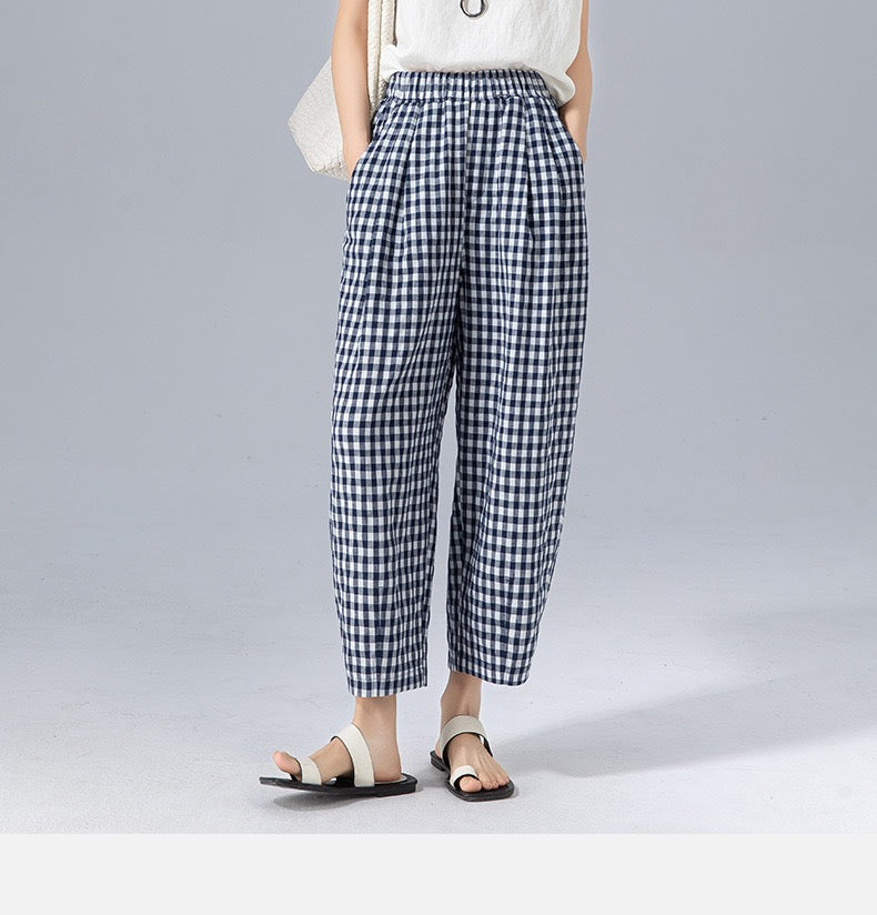 Chelsea Gingham Trousers