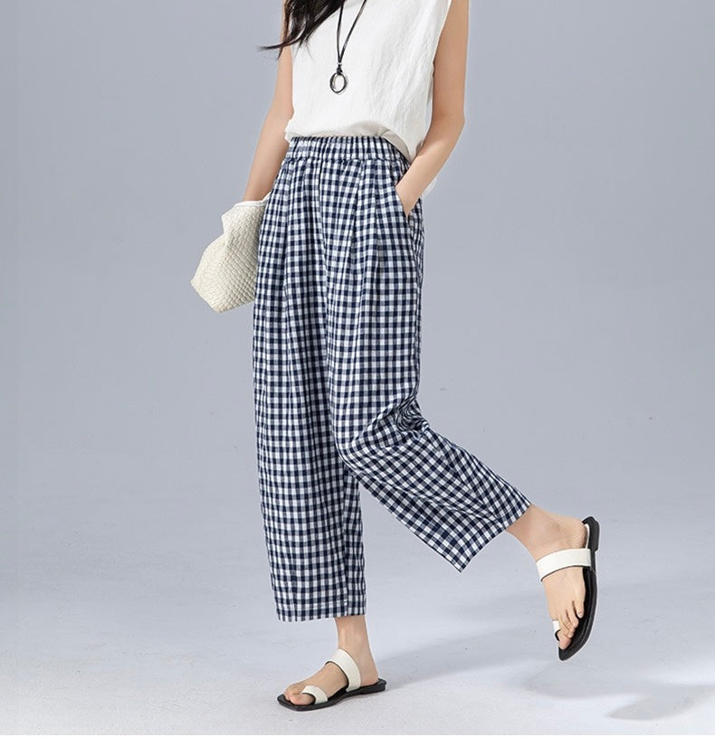 Chelsea Gingham Trousers