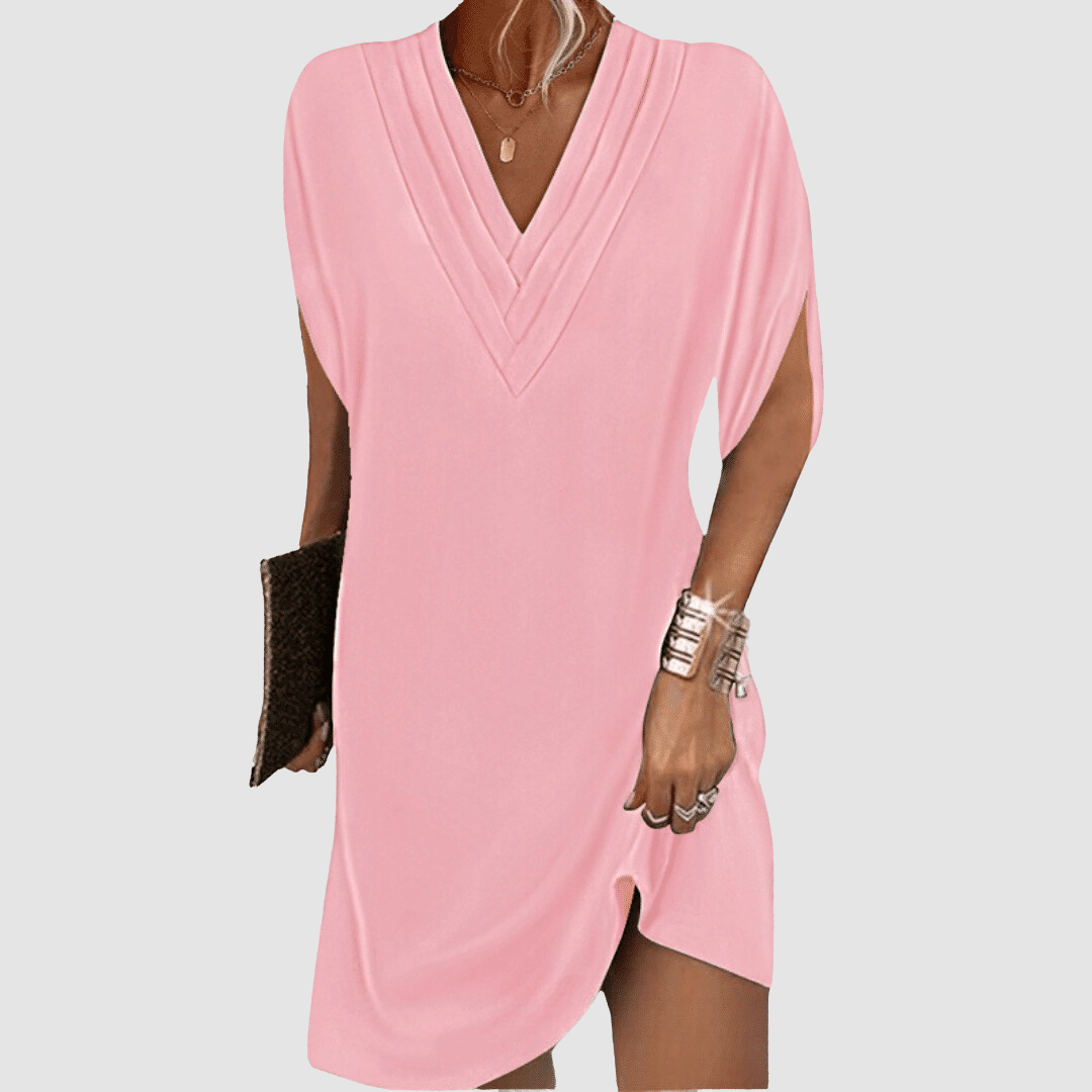 Alysa Half-Sleeve Dress