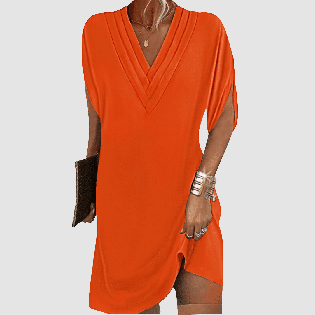Alysa Half-Sleeve Dress