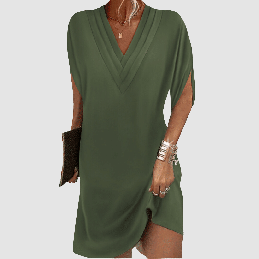 Alysa Half-Sleeve Dress