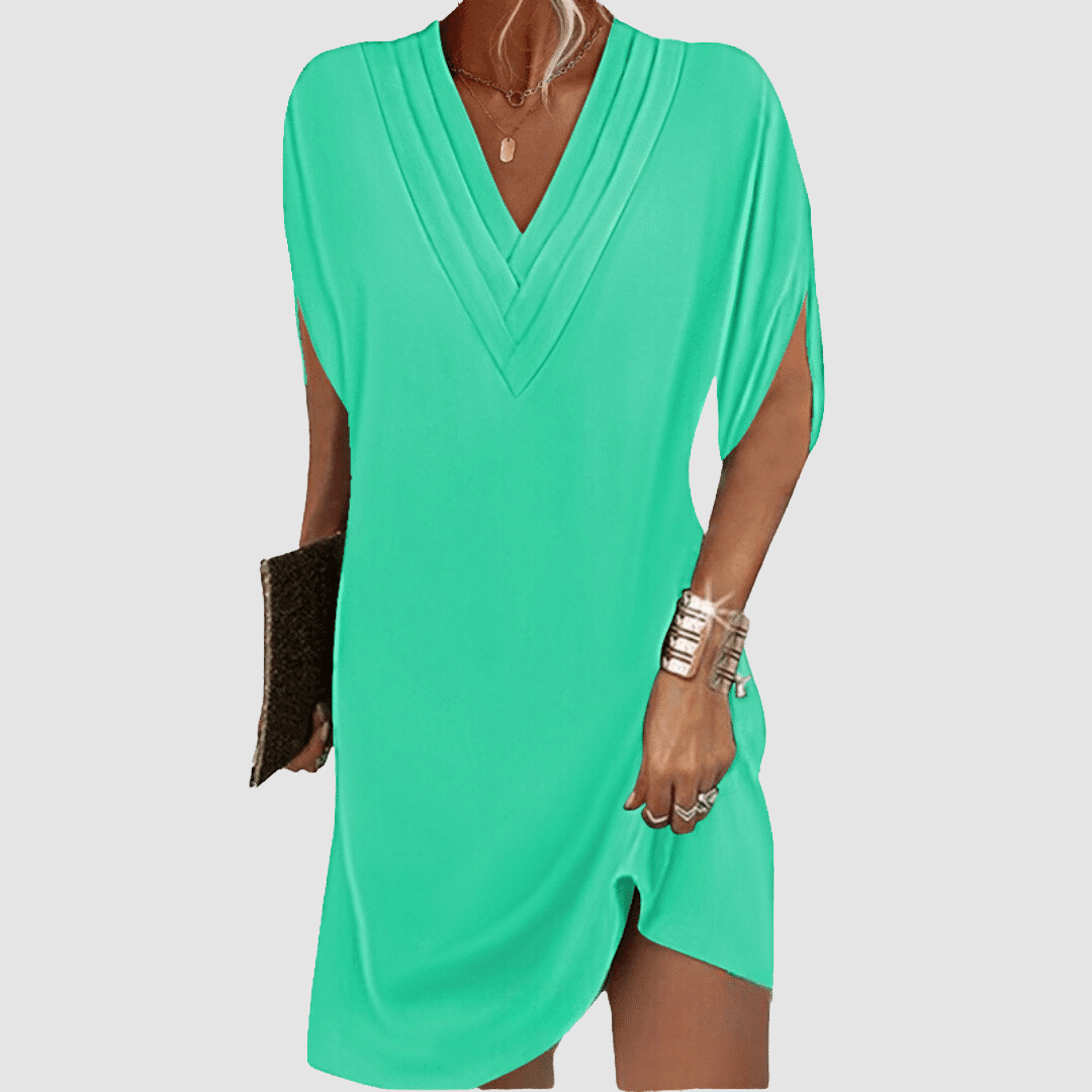 Alysa Half-Sleeve Dress