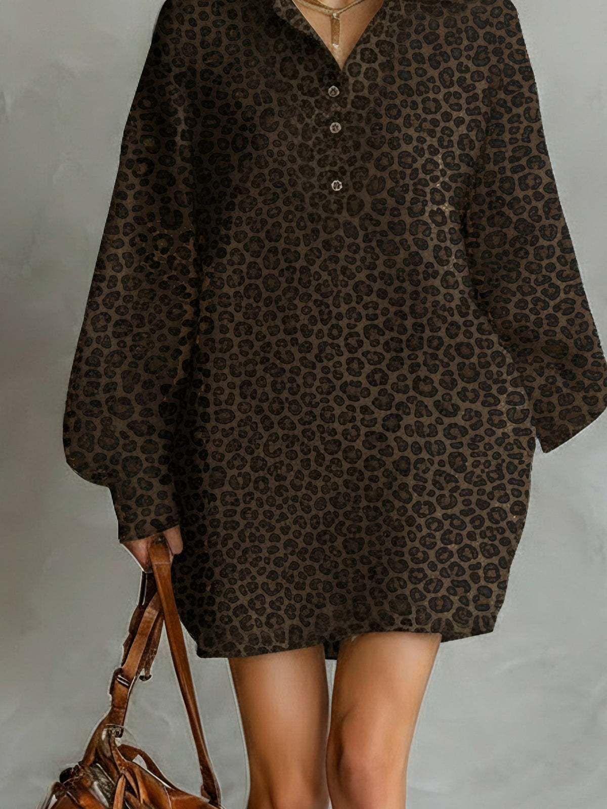 Leopard Print Dress